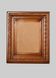 Small alder wall icon case, Light brown, 21x28 (with inner frame)